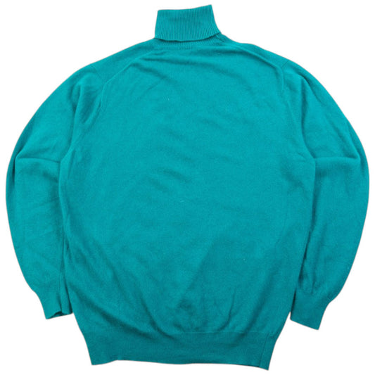 Vintage 90s Burberry Wool Turtleneck Jumper Size M