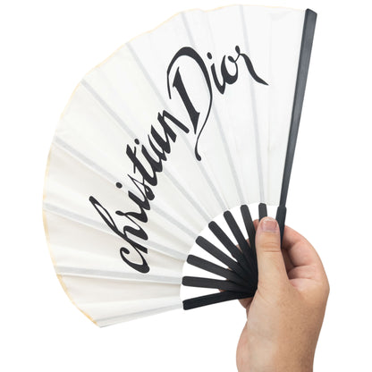 Vintage 2000s Dior Asymmetric Hand Fan