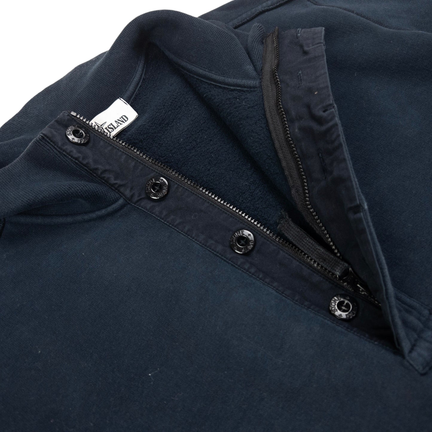 Vintage Stone Island Q Zip Sweatshirt Size L