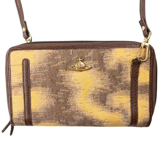 Vintage Vivienne Westwood Pattern Crossbody Clutch Bag