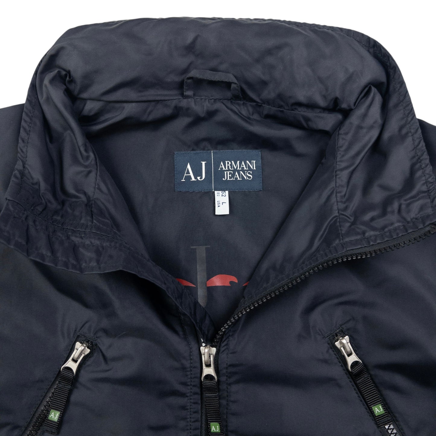 Vintage Armani Jeans Zip Up Jacket Size L