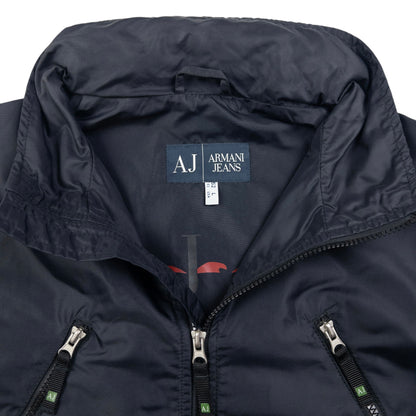 Vintage Armani Jeans Zip Up Jacket Size L