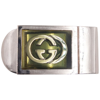 Vintage 2000s Gucci Silver Money Clip