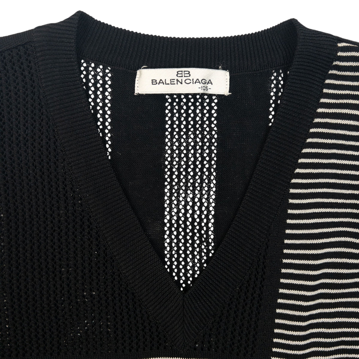 Vintage 90s Balenciaga Knit Sweater Vest Size S