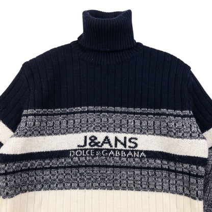 Vintage Dolce & Gabbana Knit Turtleneck Jumper Womens Size S