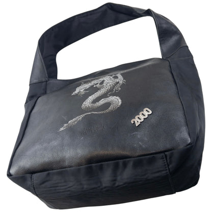 Vintage 2000 Jean Paul Gaultier Dragon Leather Shoulder Bag