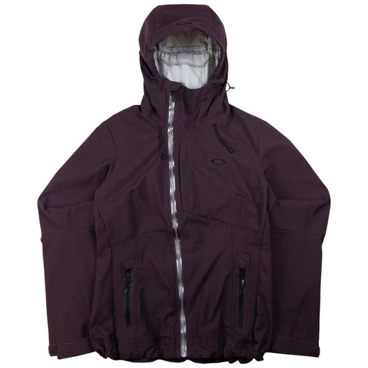 Vintage Oakley Asymmetrical Waterproof Jacket Womens Size S