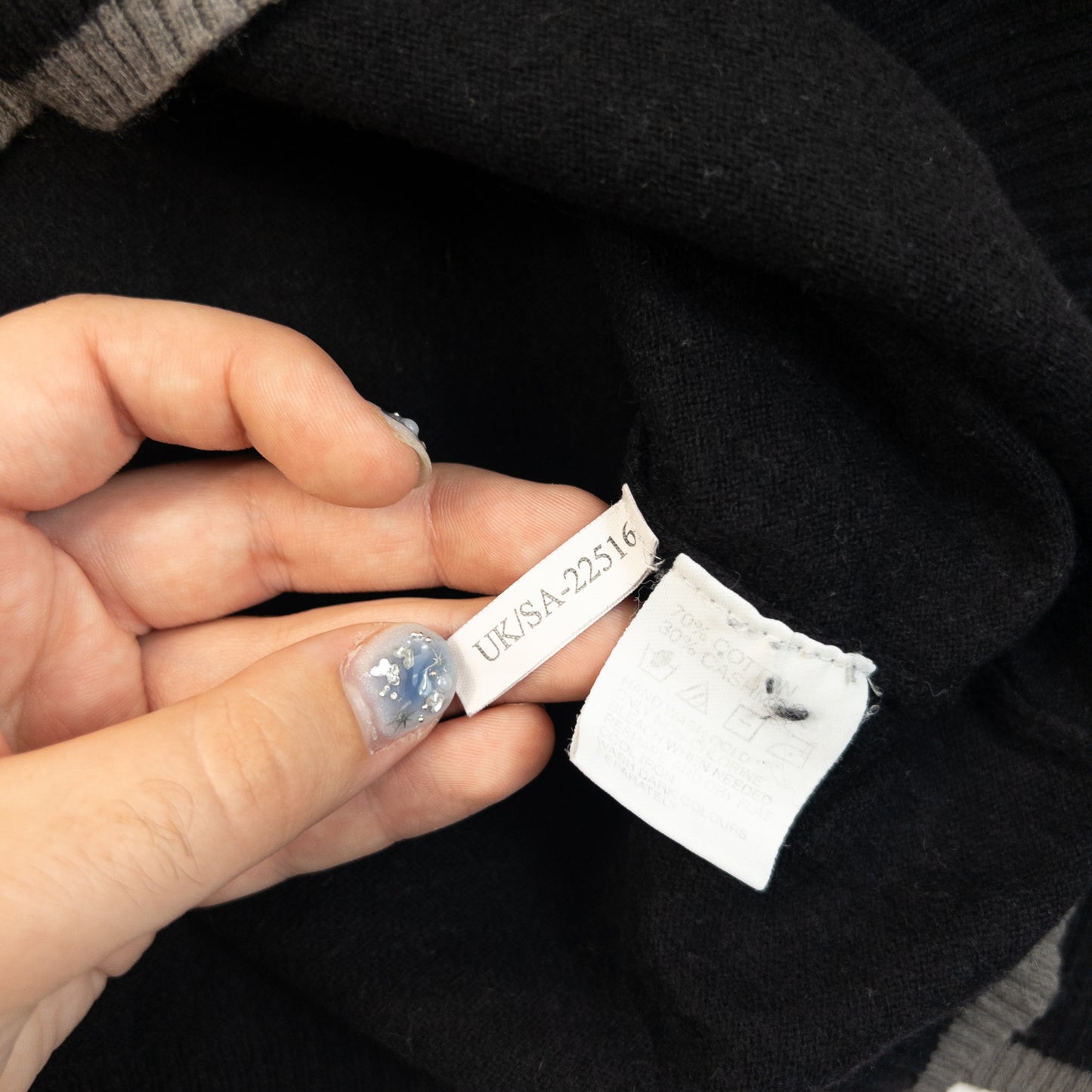 Vintage 2000s YSL Yves Saint Laurent Cashmere Jumper Size M