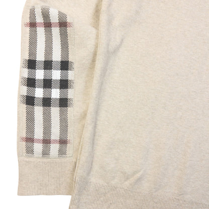 Vintage 2000s Burberry Q Zip Sweatshirt in beige, photo 5