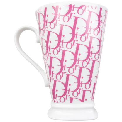 Vintage 2000s Dior Monogram Fine Bone China Mug