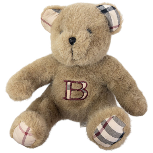 Vintage 2000s Burberry Nova Check Teddy Bear