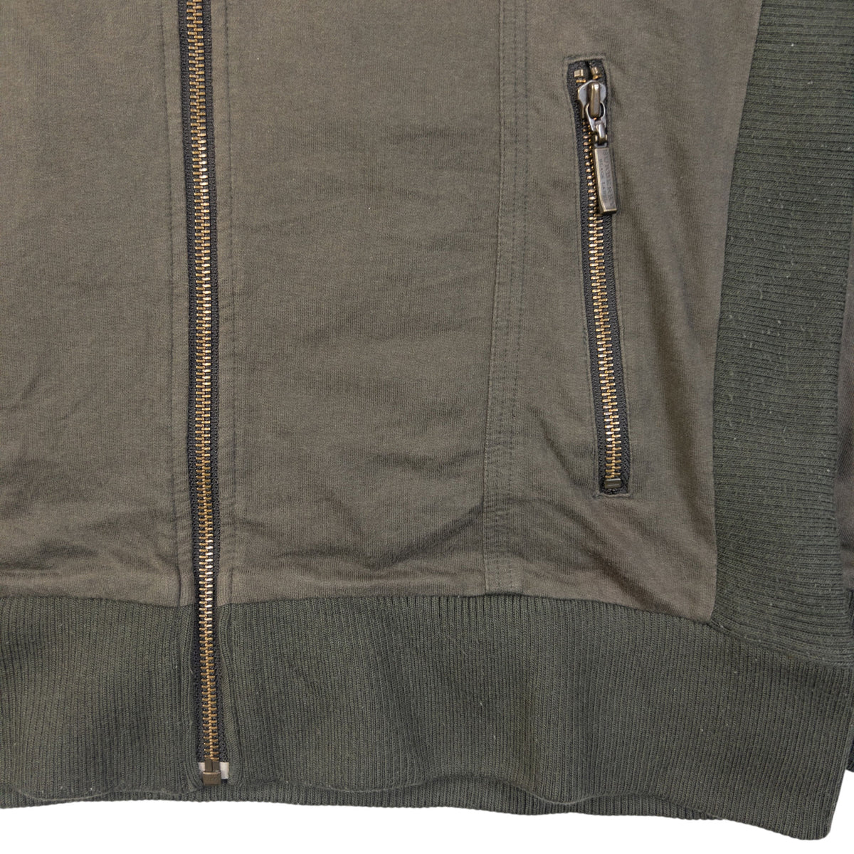 Vintage 2000s Burberry Black Label Zip Up Jacket in grey, photo 6