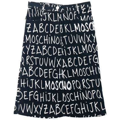 Vintage 2000s Moschino Alphabet Skirt Womens Size W26