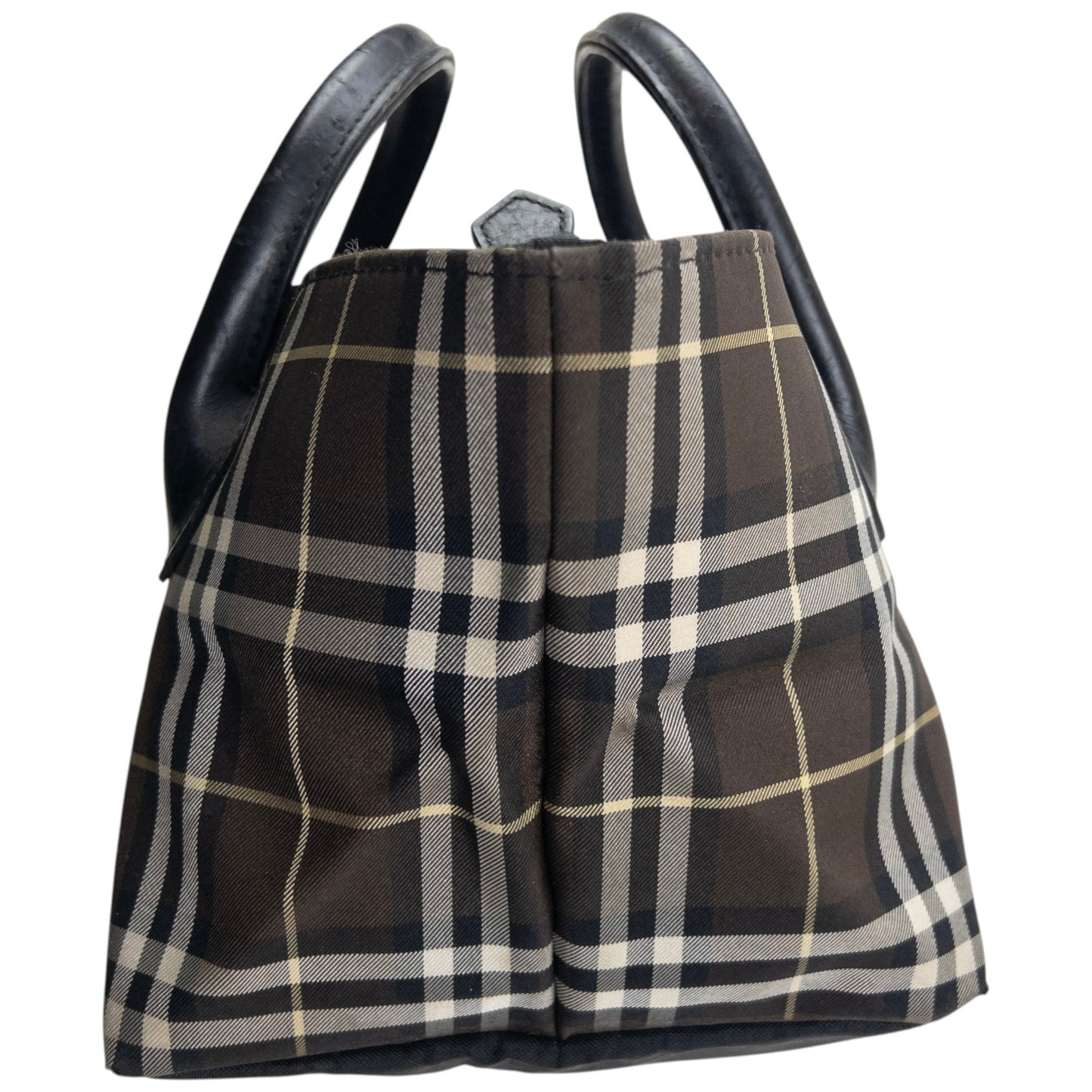 Vintage 2000s Burberry Blue Label Nova Check Handbag