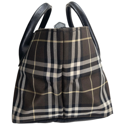 Vintage 2000s Burberry Blue Label Nova Check Handbag