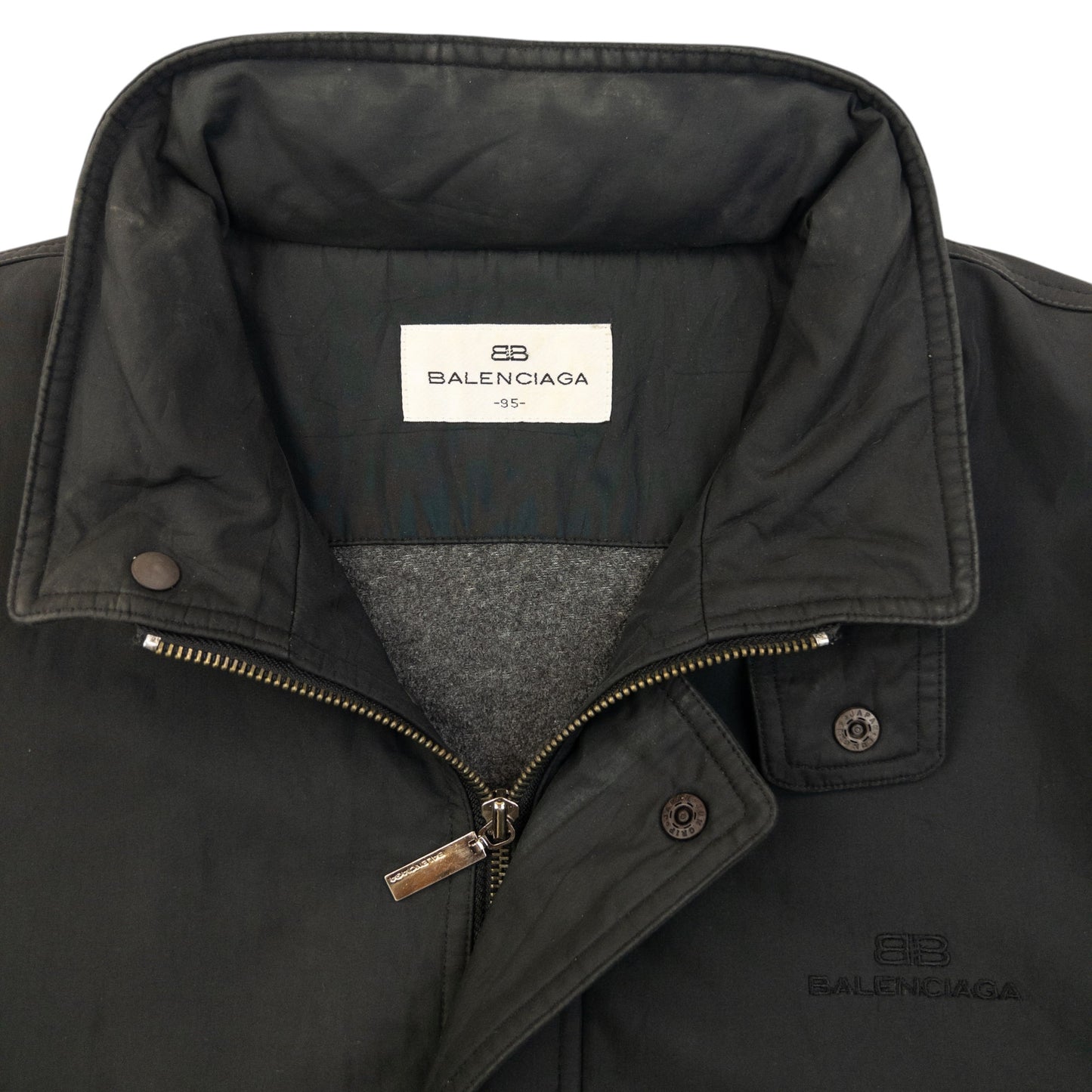 Vintage 90s Balenciaga Fleece Lined Jacket Size S