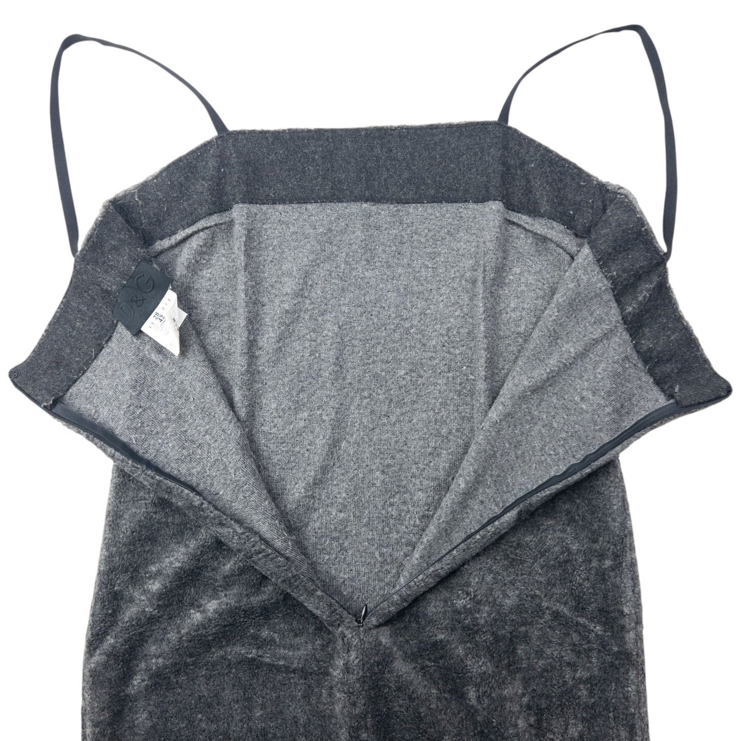 Vintage 2000s Dolce & Gabbana Fleece Dress Womens Size M