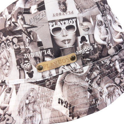 Vintage 90s Playboy Reversible Bucket Hat