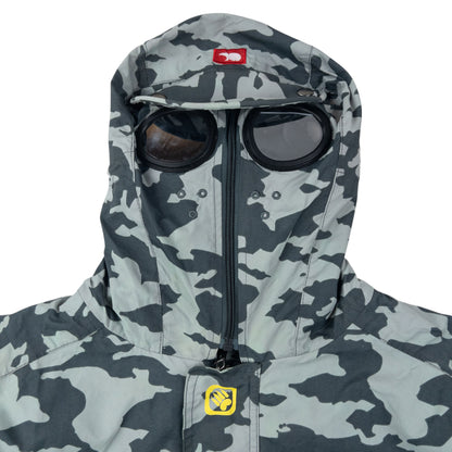 Vintage BEAR BM2-ICE Camo Goggle Hood Jacket Size L