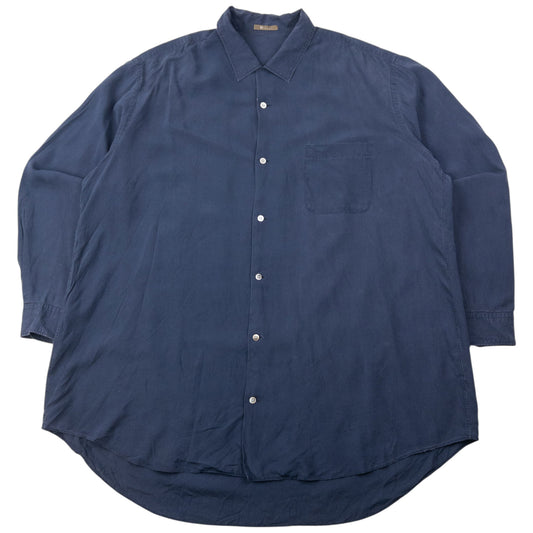 Vintage 90s Y's For Men By Yohji Yamamoto Long Sleeve Button Up Shirt Size XXL