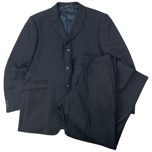 Vintage 2000s Versace Classic Jacket & Trousers Suit Set Size XL