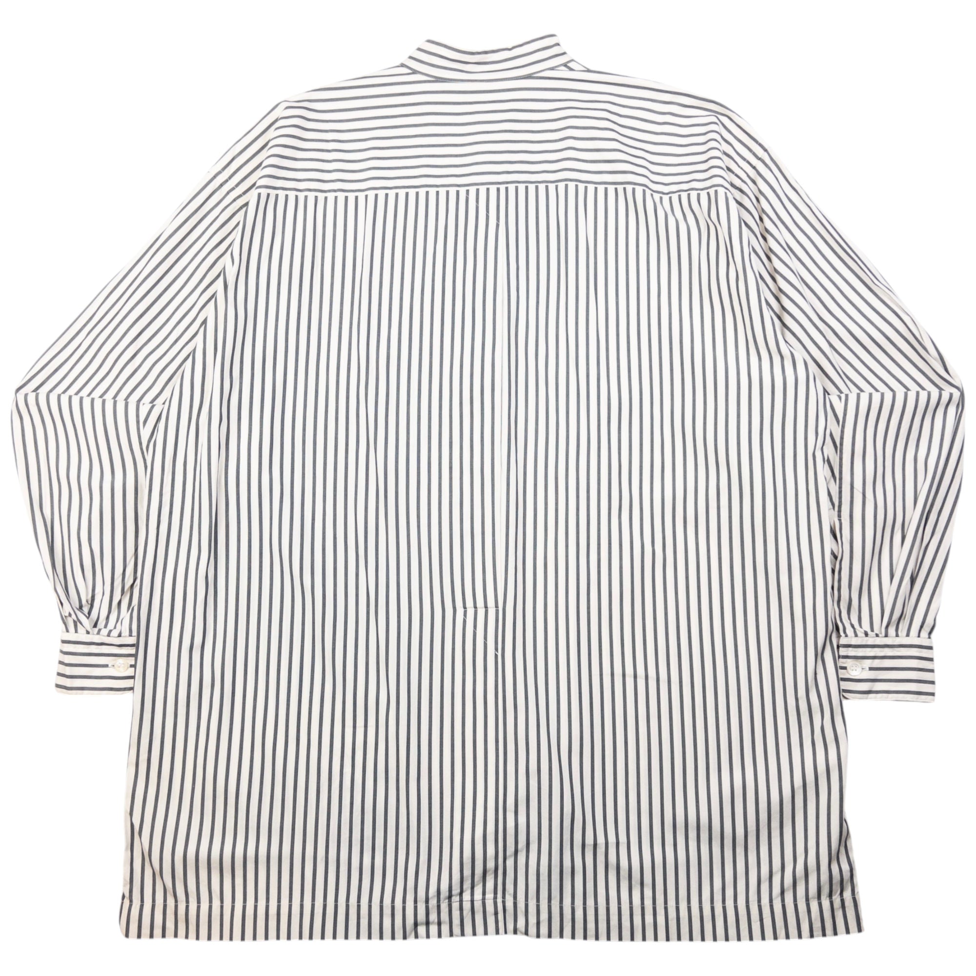 Vintage Issey Miyake Striped Long Sleeve Button Up Shirt Size L