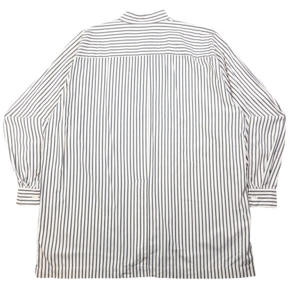 Vintage Issey Miyake Striped Long Sleeve Button Up Shirt Size L