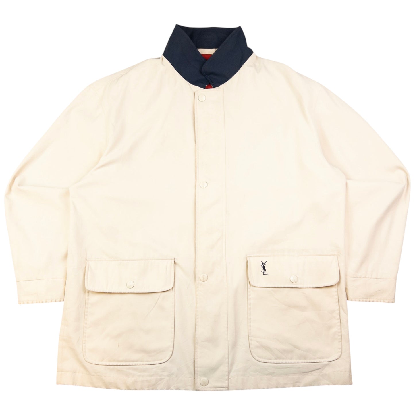 Vintage YSL Yves Saint Laurent Reversible Jacket Size XL