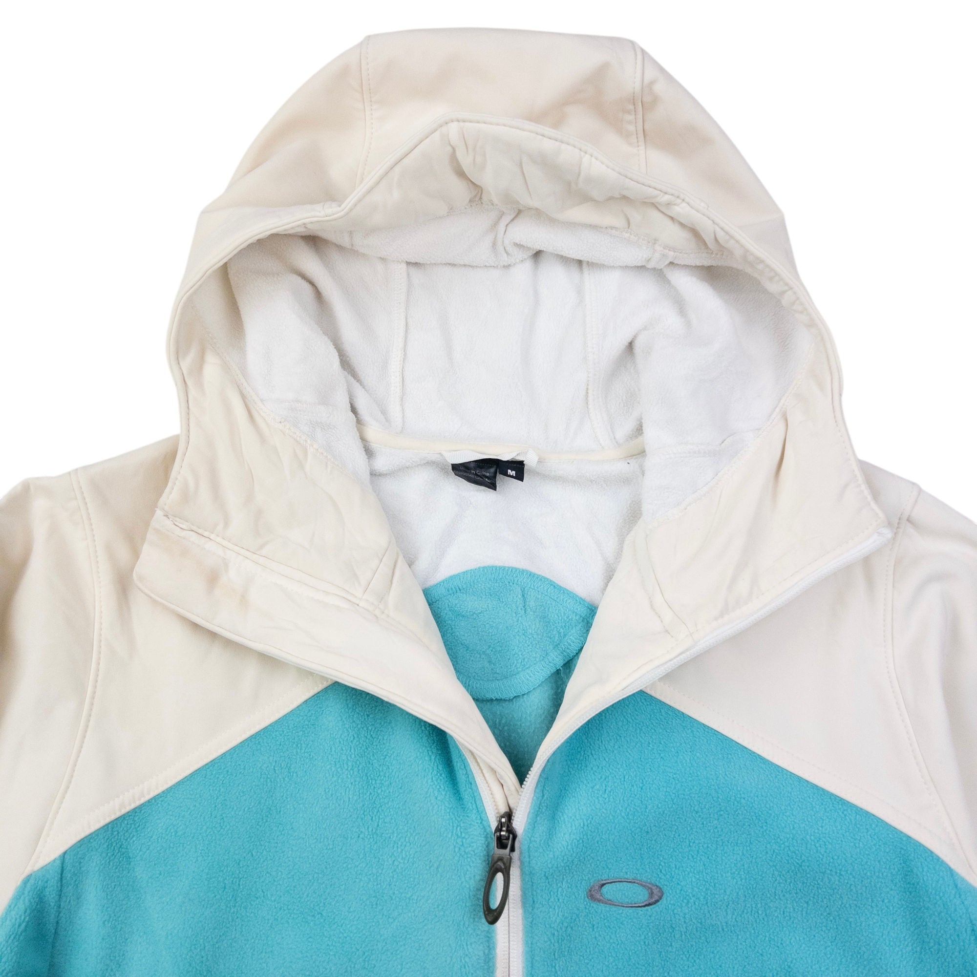 Vintage Oakley Zip Up Fleece Jacket Size M