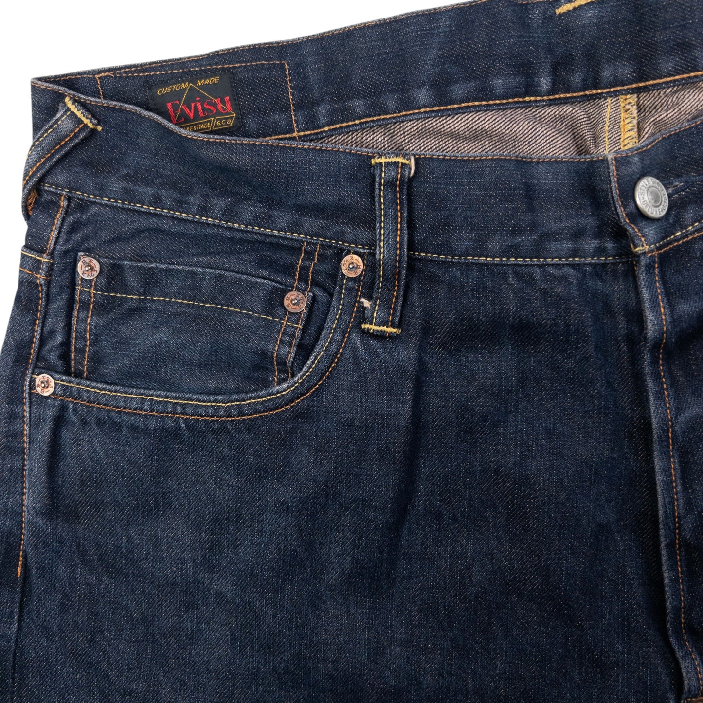 Vintage Evisu Mechanical Daicock Japanese Denim Jeans Size W37