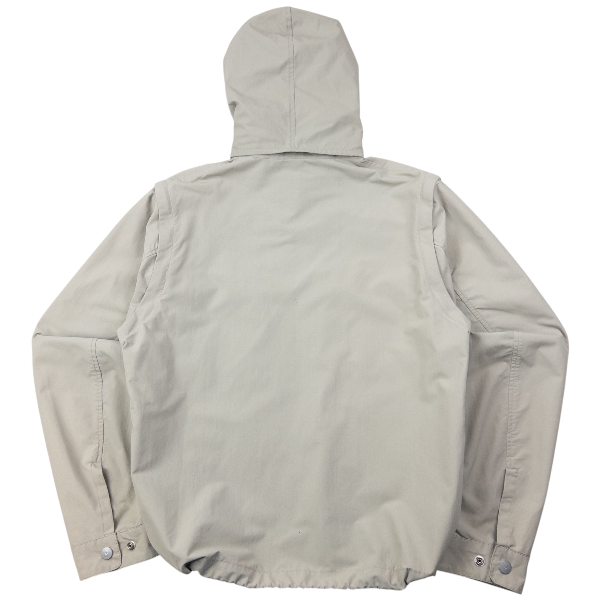 Vintage 2000s Armani Jeans Zip Off Sleeve Jacket Size M