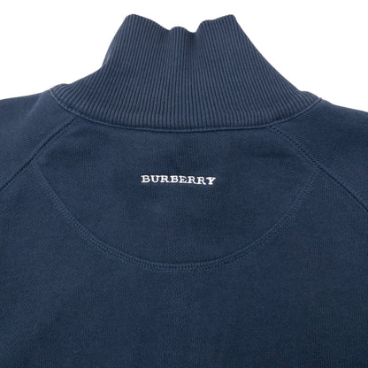 Vintage 2000s Burberry Q Zip Sweatshirt Size M