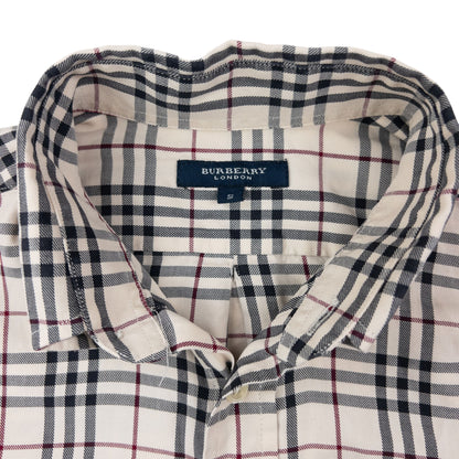 Vintage 2000s Burberry Nova Check Long Sleeve Button Up Shirt Size S
