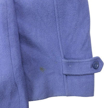 Vintage 80s Burberry Wool Duffle Jacket Womens Size XL