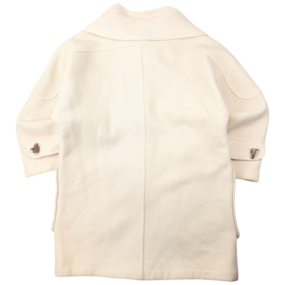 Vintage Burberry Wool Duffle Jacket Size XL