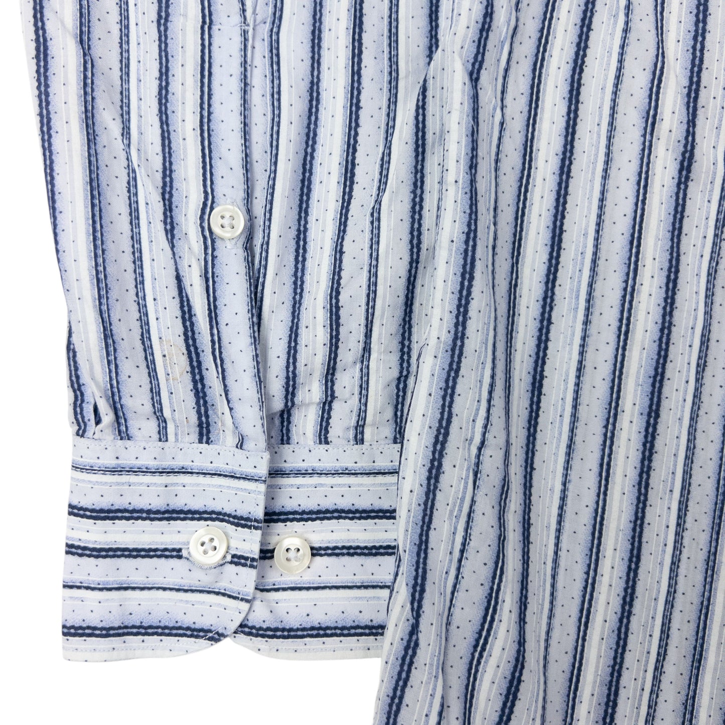 Vintage CP Company Striped Long Sleeve Button Up Shirt Size M