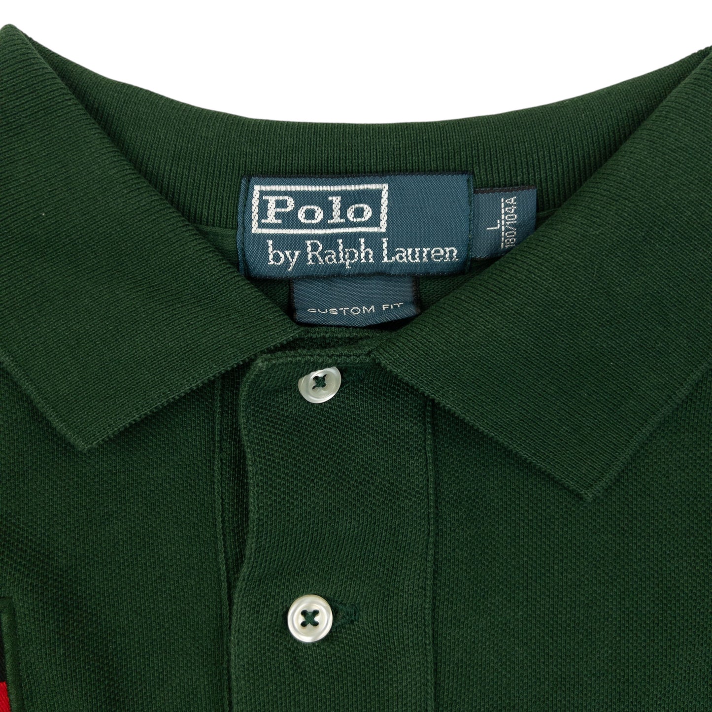 Vintage 90s Polo Ralph Lauren Germany Long Sleeve Polo Shirt Size L