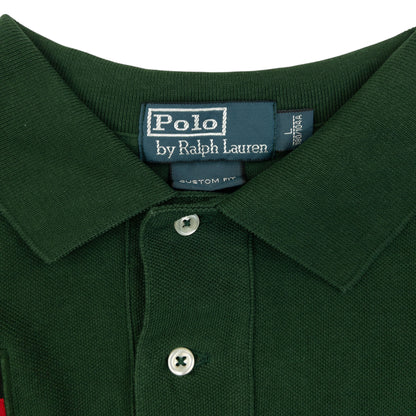 Vintage 90s Polo Ralph Lauren Germany Long Sleeve Polo Shirt Size L