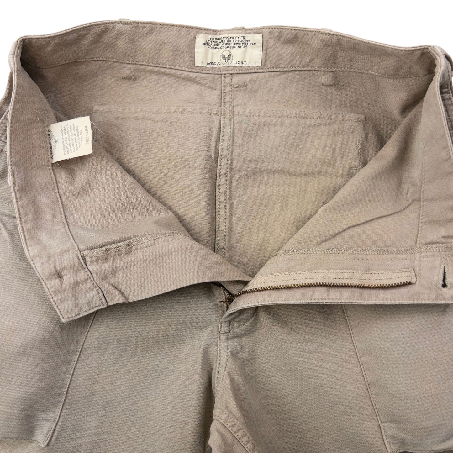 Vintage 2000s AVIREX Cargo Pocket Trousers Size W31