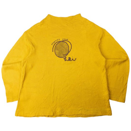 Vintage Hai Sporting Gear By Issey Miyake Mock Neck Sweatshirt Size M