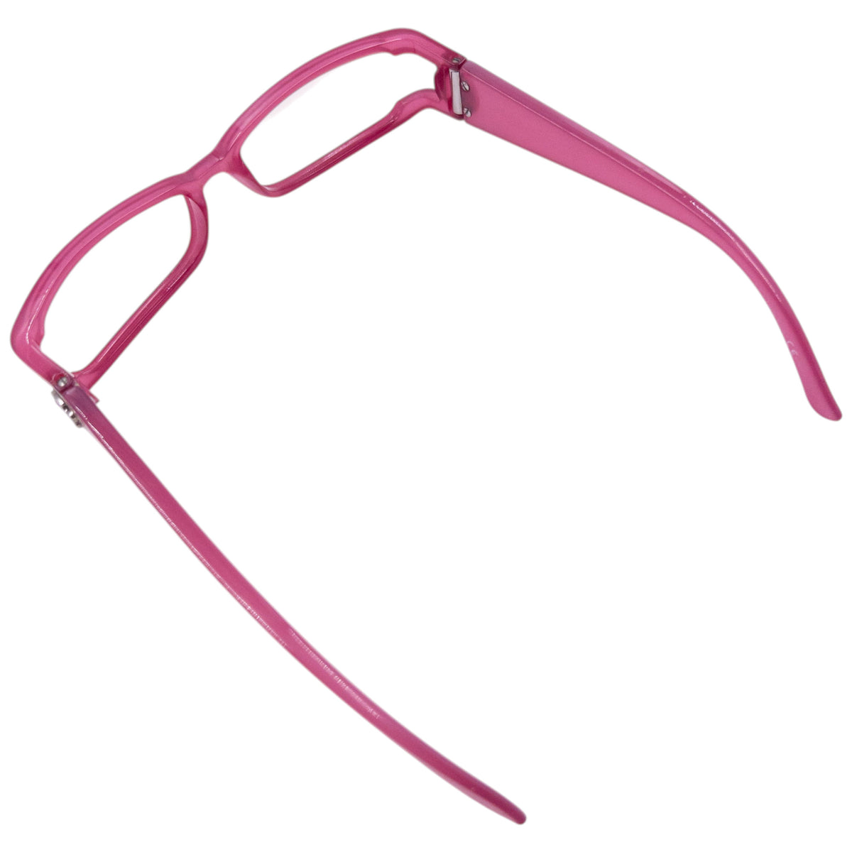 Vintage 2000s Gucci Lensless Glasses Frames in pink, photo 7