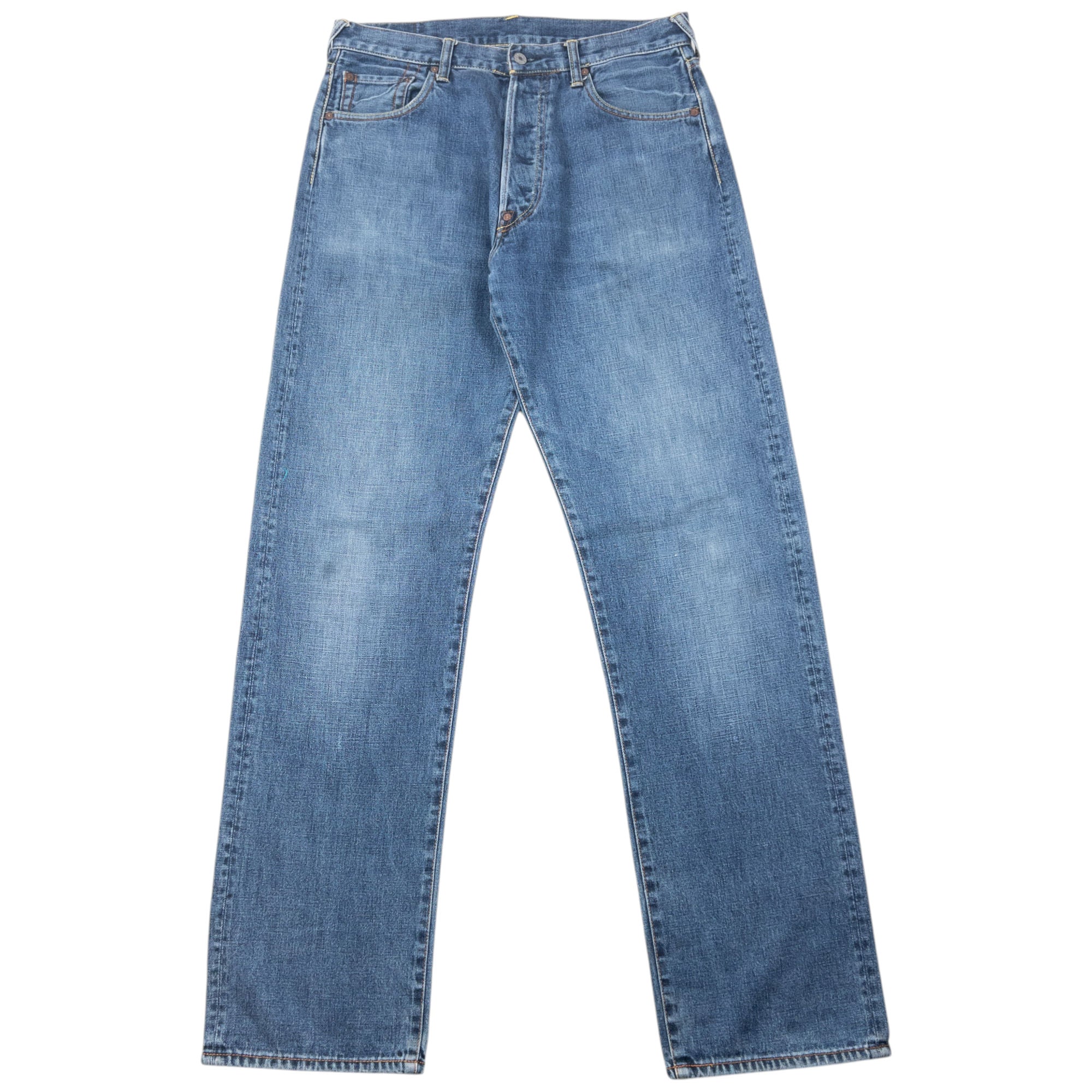 Vintage Evisu Double Gull Japanese Denim Jeans Size W33