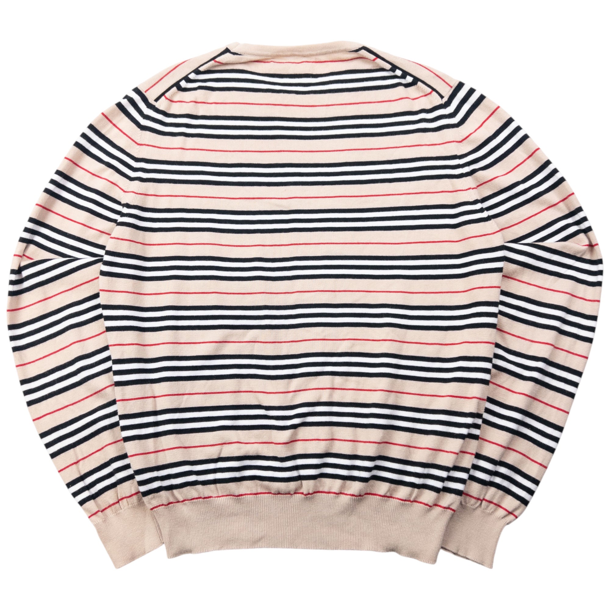 Vintage 2000s Burberry Nova Stripe Jumper Size S