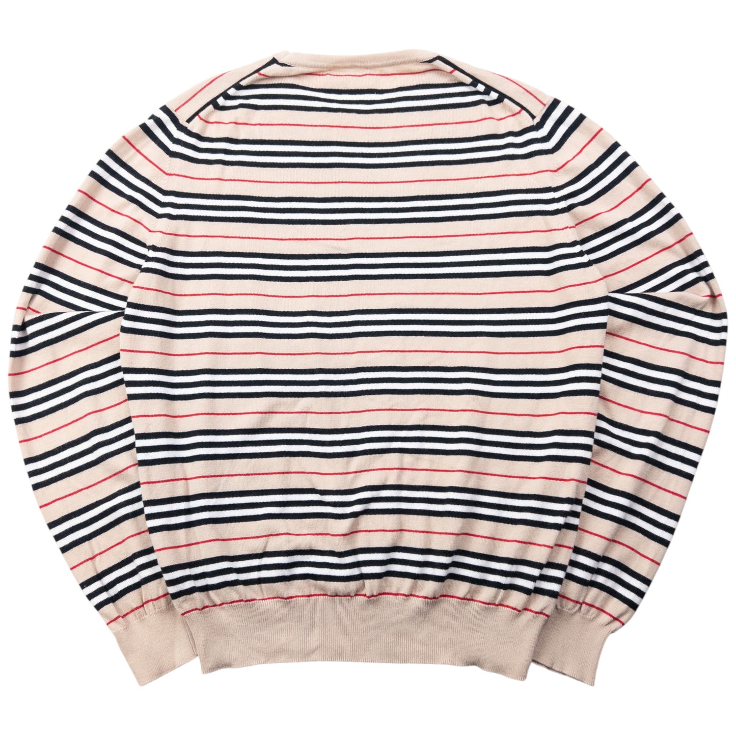 Vintage 2000s Burberry Nova Stripe Jumper Size S