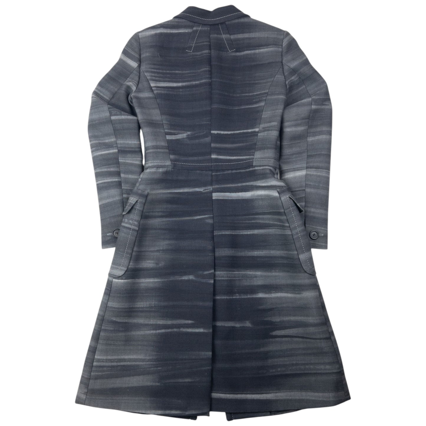 Vintage 2004 Prada Pattern Button Up Jacket Womens Size S