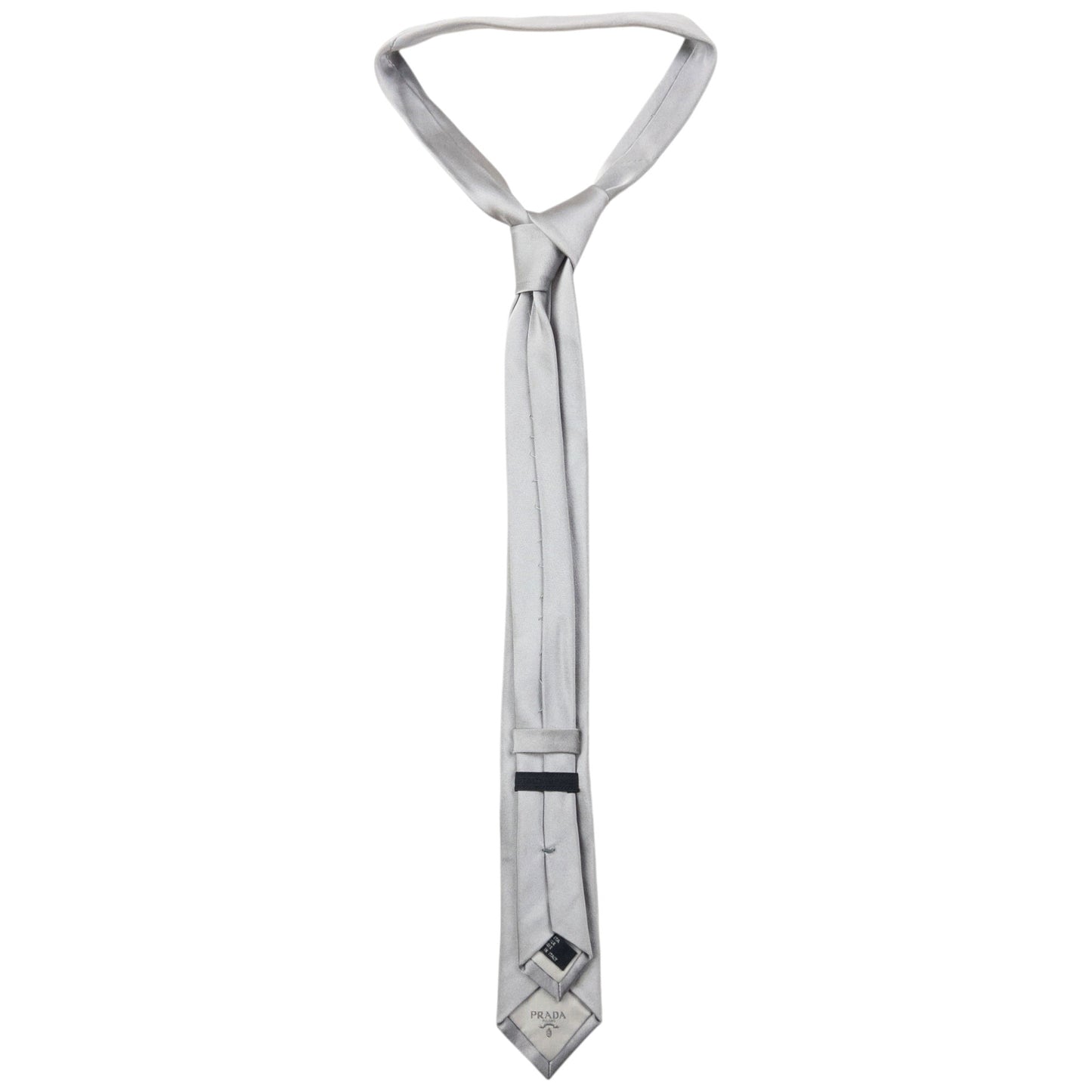 Vintage 2000s Prada Skinny Silk Tie