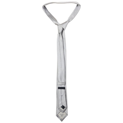 Vintage 2000s Prada Skinny Silk Tie
