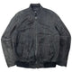 Vintage 2000s Hugo Boss Zip Up Leather Jacket Size M
