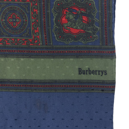Vintage 80s Burberry Silk Scarf
