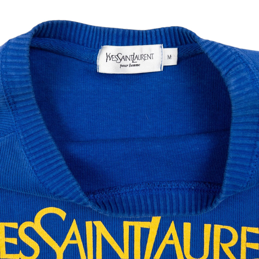Vintage YSL Yves Saint Laurent Sweatshirt Size M